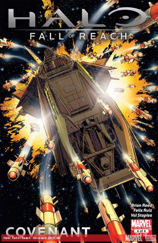 Cover of Halo: Fall Of Reach - Covenant (2011) - #4