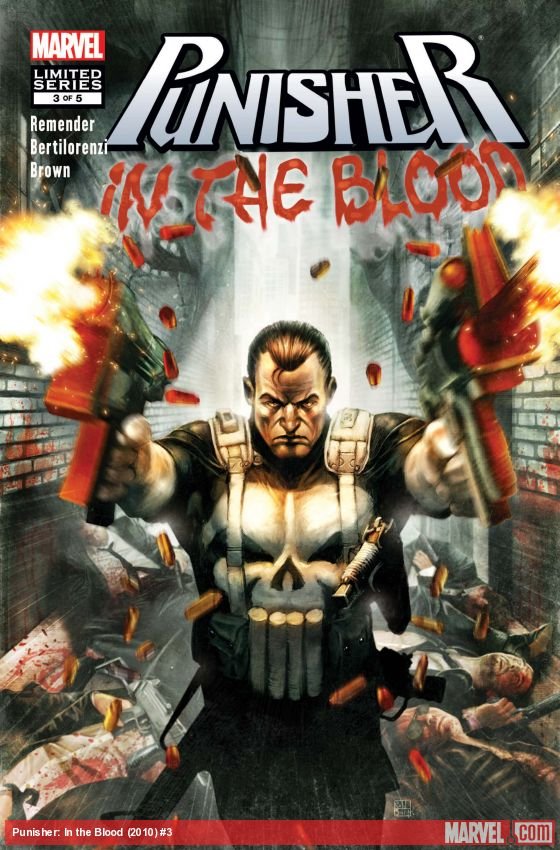 Cover of Punisher: In The Blood (2010) - #3