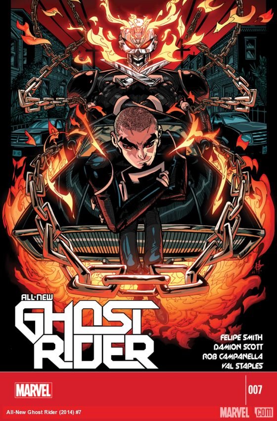 Cover of All-New Ghost Rider (2014) - #7