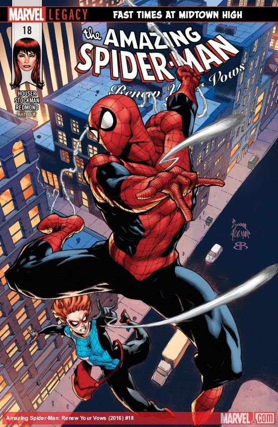 Cover of Amazing Spider-Man: Renew Your Vows (2016) - #18