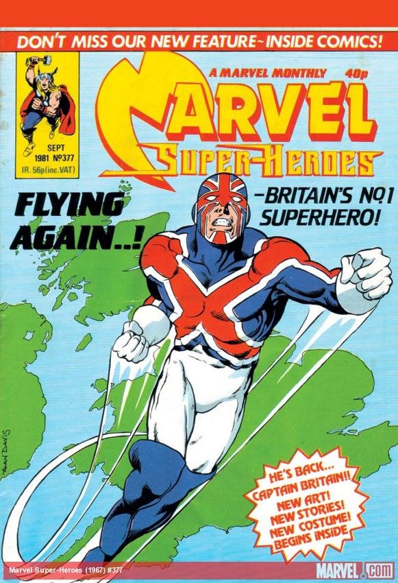 Cover of Marvel Super-Heroes Uk (1979) - #377