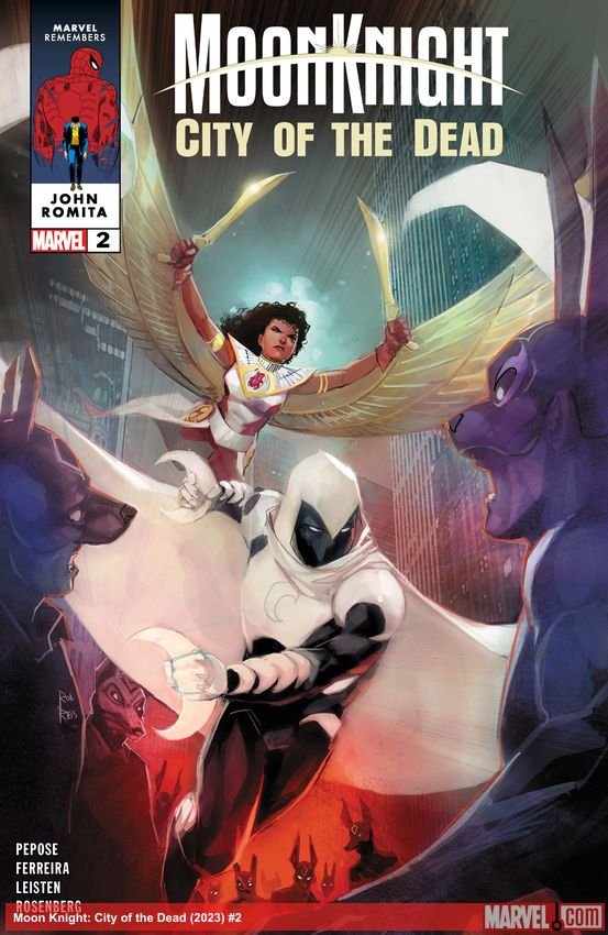 Cover of Moon Knight: City Of The Dead (2023) - #2
