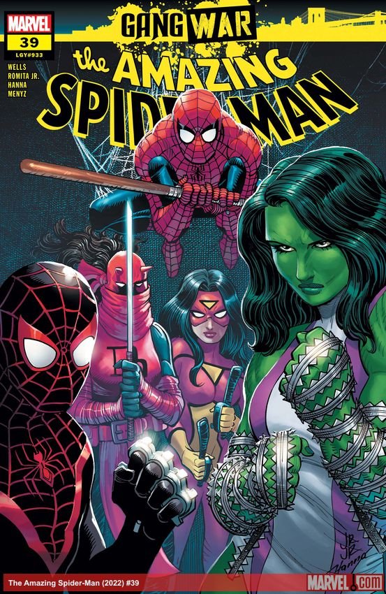 Cover of The Amazing Spider-Man (2022) - #39