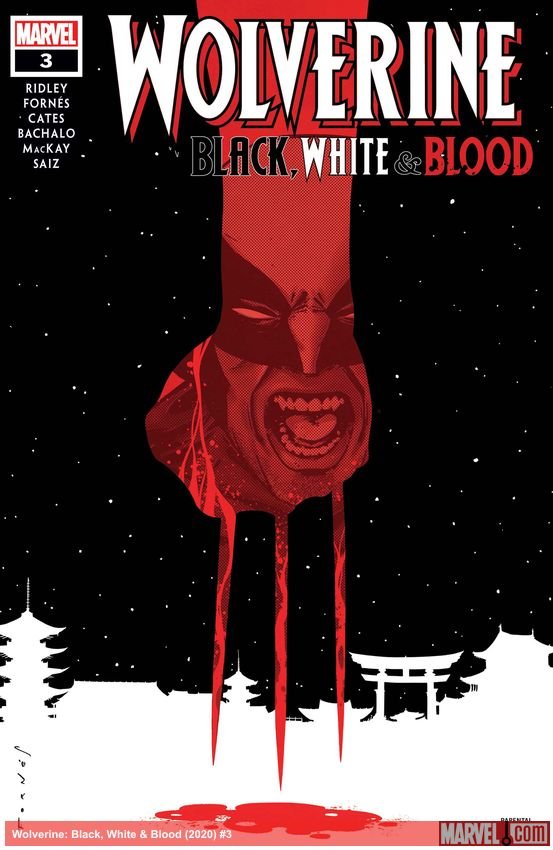 Cover of Wolverine: Black, White & Blood (2020) - #3