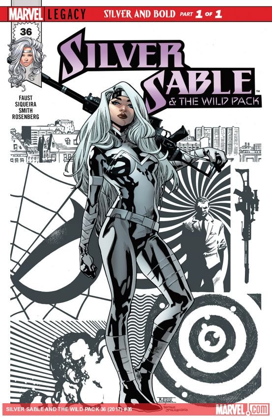 Cover of Silver Sable And The Wild Pack (2017) - #36