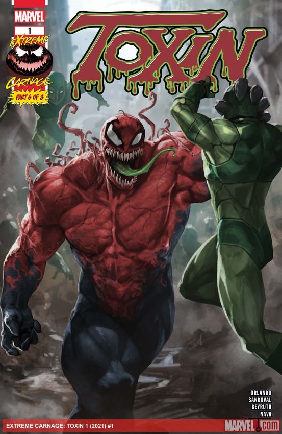 Cover of Extreme Carnage: Toxin (2021) - #1