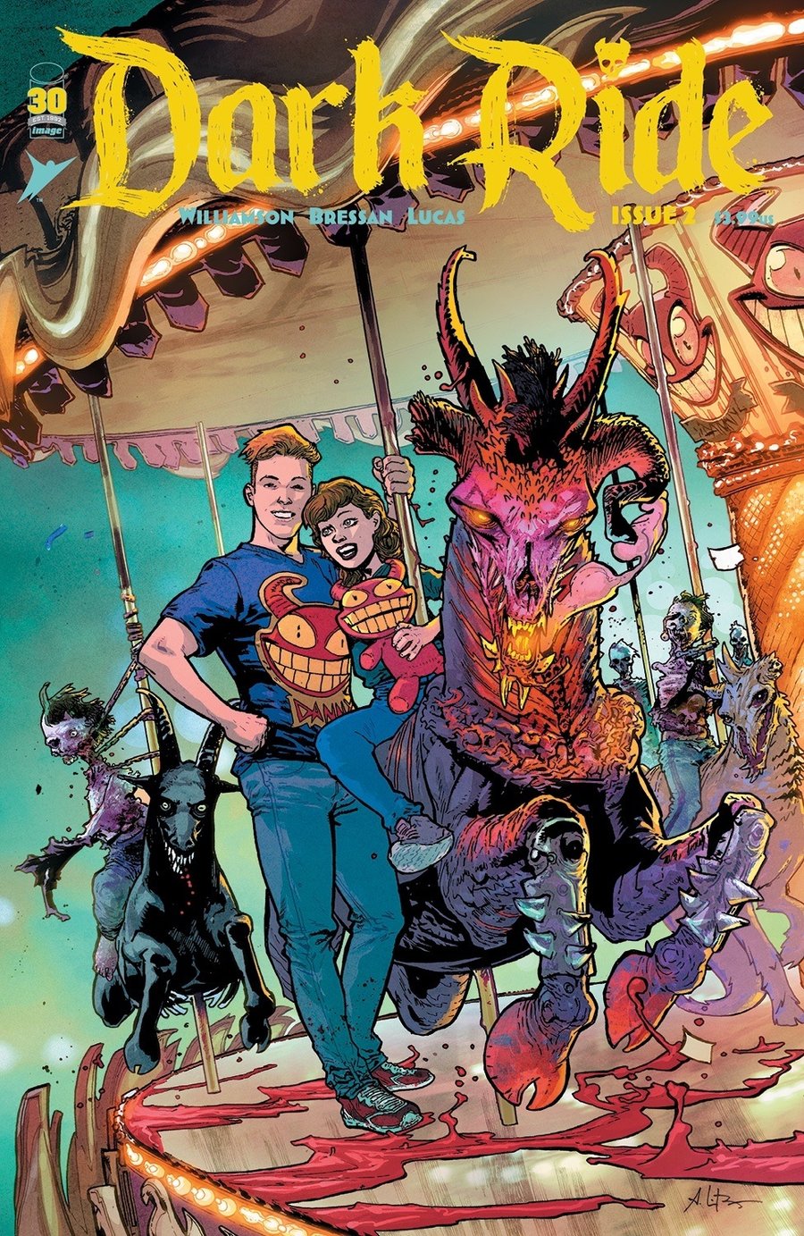 Cover of Dark Ride (2022) - #2