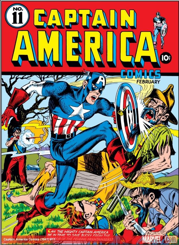 Cover of Captain America Comics (1941) - #11
