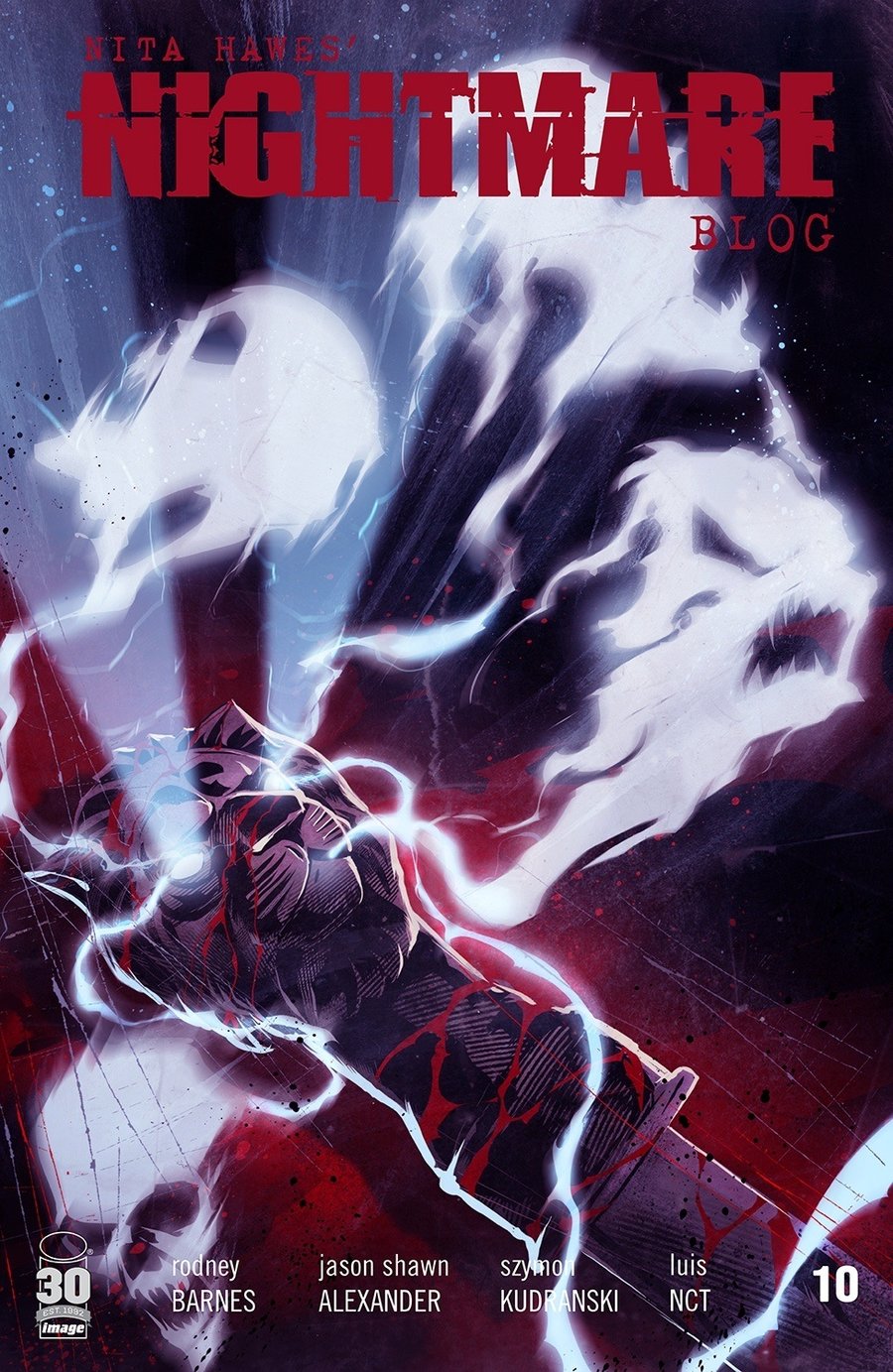 Cover of Nita Hawes' Nightmare Blog (2021) - #10
