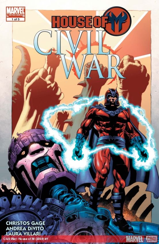 Cover of Civil War: House Of M (2008) - #1