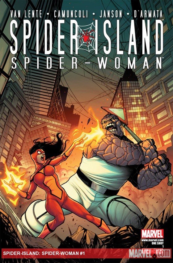 Cover of Spider-Island: Spider-Woman (2011) - #1
