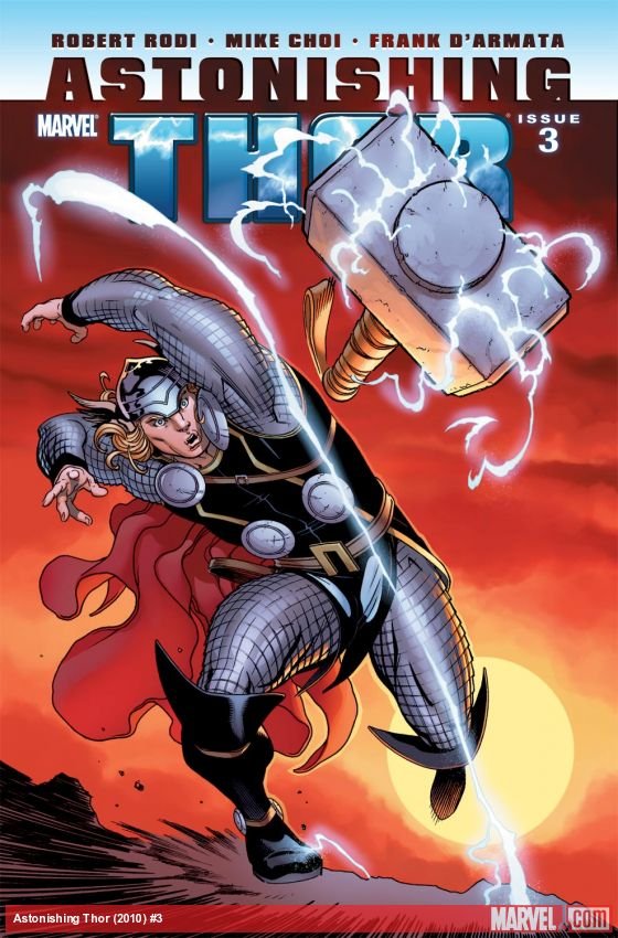 Cover of Astonishing Thor (2010) - #3