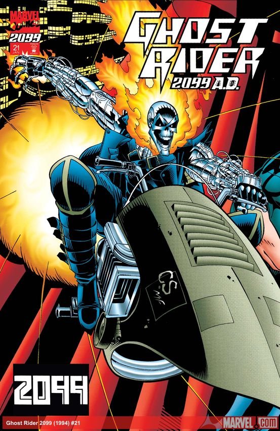 Cover of Ghost Rider 2099 (1994) - #21
