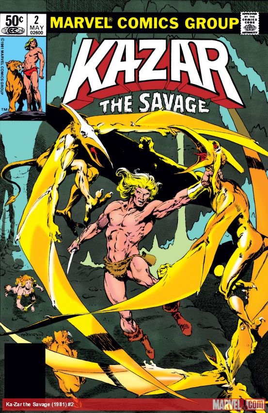 Cover of Ka-Zar The Savage (1981) - #2