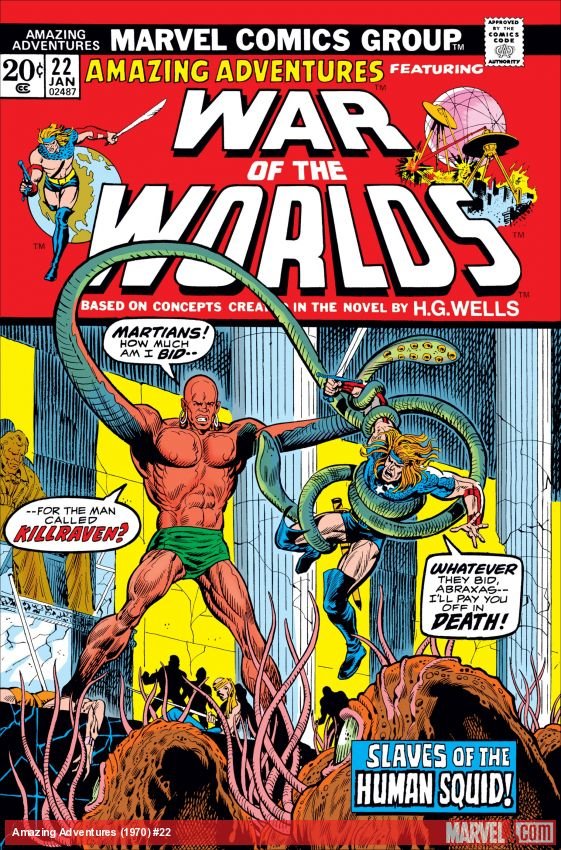 Cover of Amazing Adventures (1970) - #22