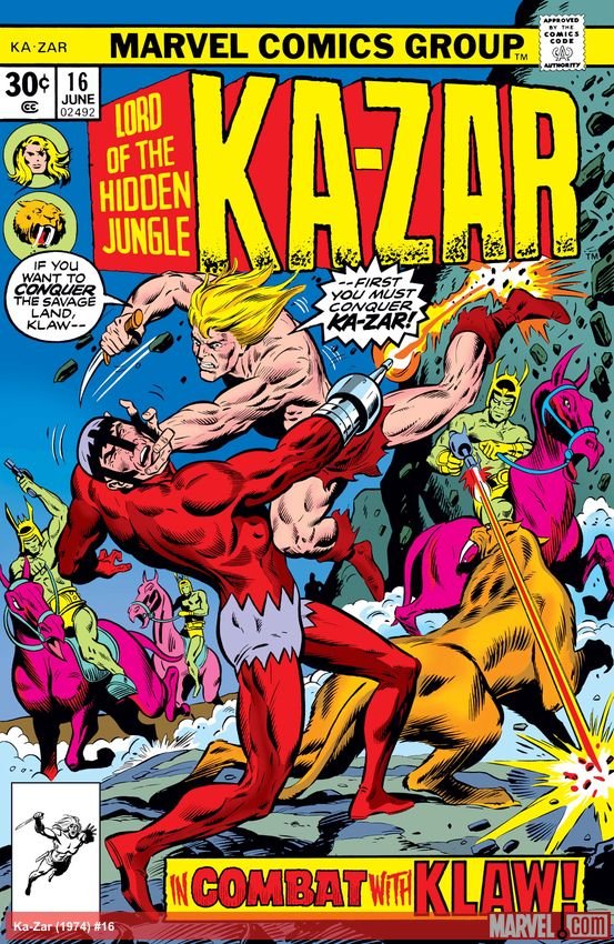 Cover of Ka-Zar (1974) - #16