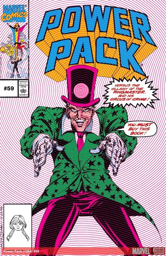 Cover of Power Pack (1984) - #59