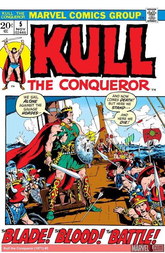 Cover of Kull The Conqueror (1971) - #5