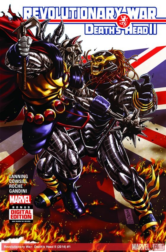 Cover of Revolutionary War: Death's Head Ii (2014) - #1