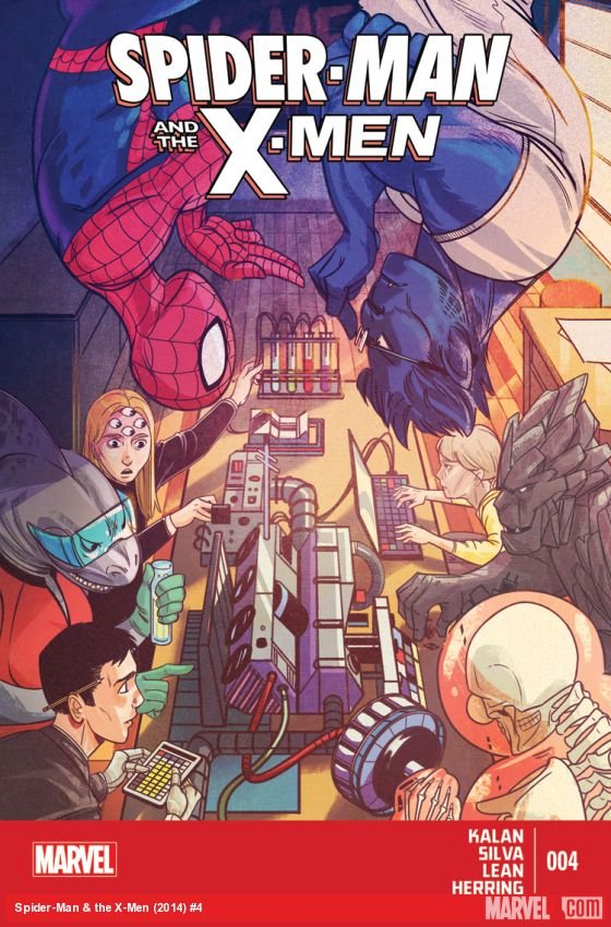 Cover of Spider-Man & The X-Men (2014) - #4