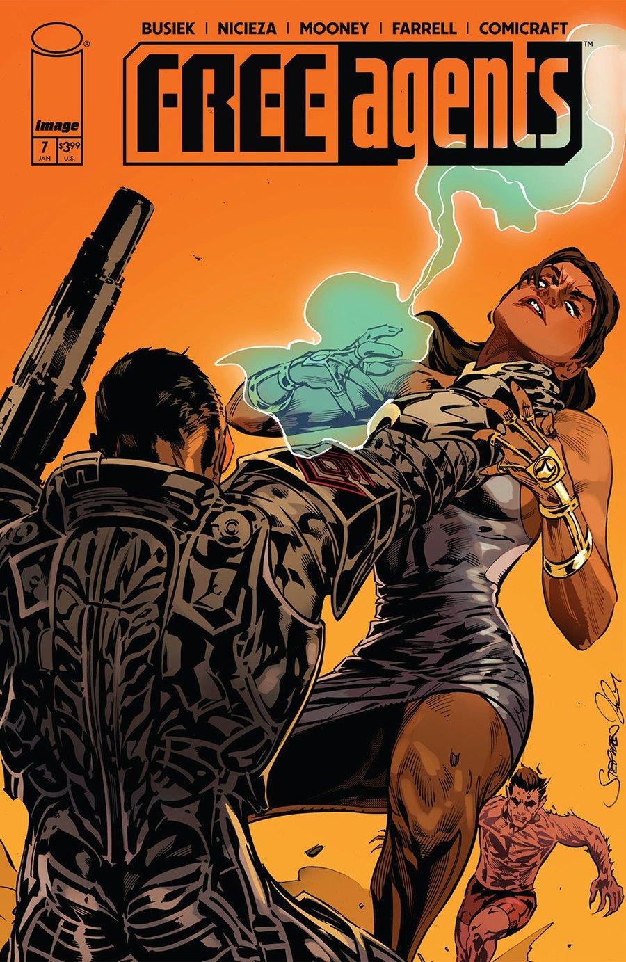 Cover of Free Agents (2024) - #7