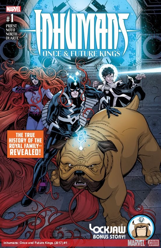 Cover of Inhumans: Once And Future Kings (2017) - #1