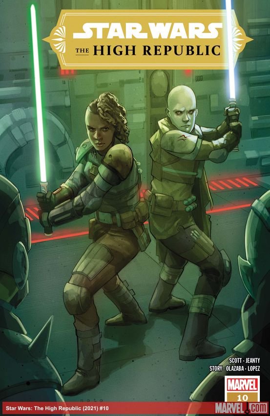 Cover of Star Wars: The High Republic (2021) - #10
