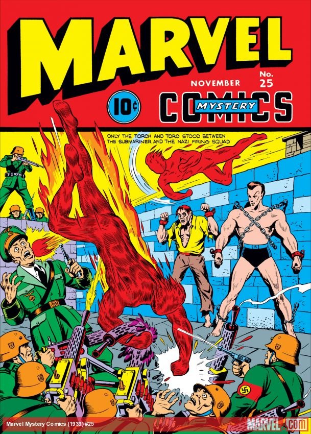Cover of Marvel Mystery Comics (1939) - #25