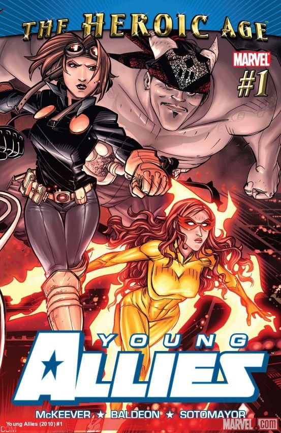 Cover of Young Allies (2010) - #1