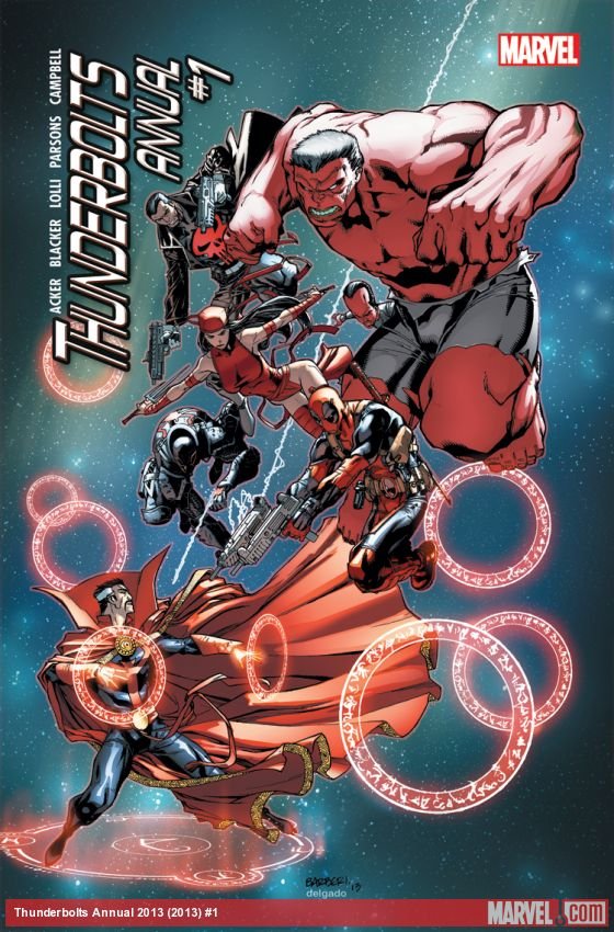 Cover of Thunderbolts Annual (2013) - #1