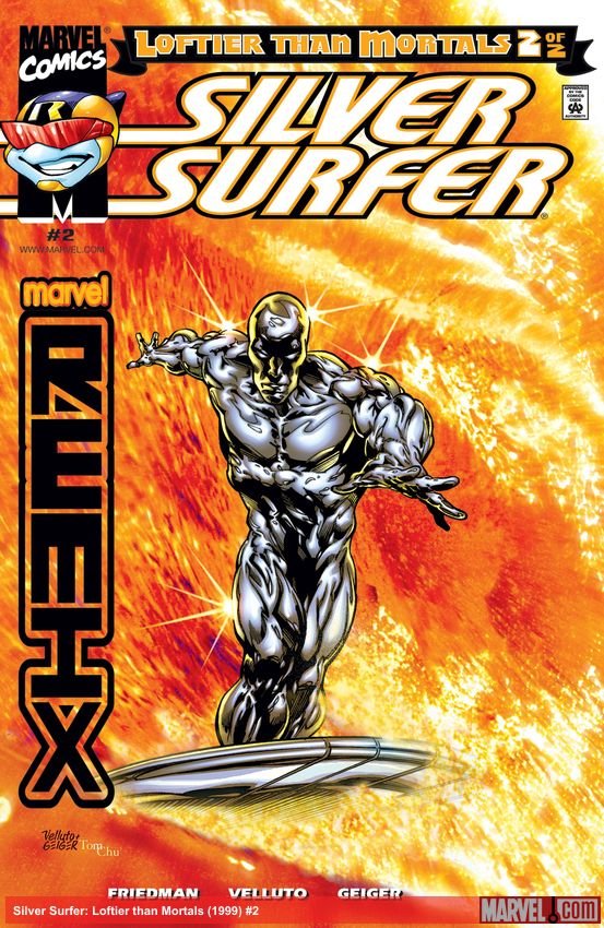 Cover of Silver Surfer: Loftier Than Mortals (1999) - #2