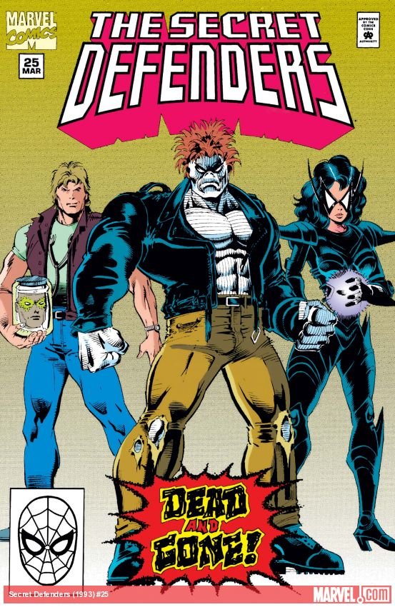 Cover of Secret Defenders (1993) - #25
