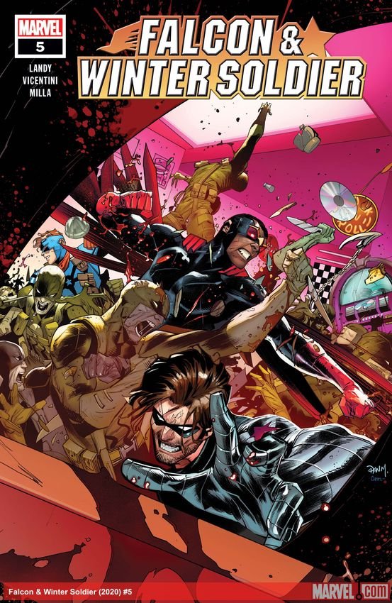 Cover of Falcon & Winter Soldier (2020) - #5