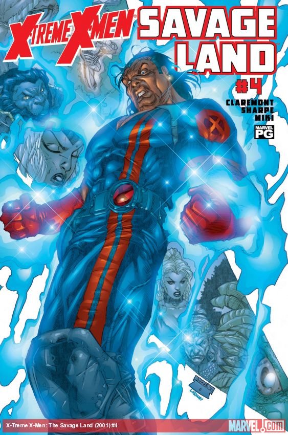 Cover of X-Treme X-Men: Savage Land (2001) - #4