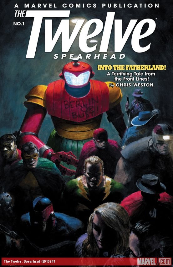 Cover of The Twelve: Spearhead (2010) - #1