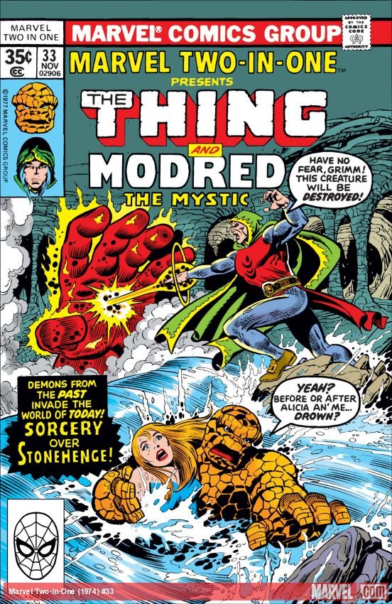 Cover of Marvel Two-In-One (1974) - #33