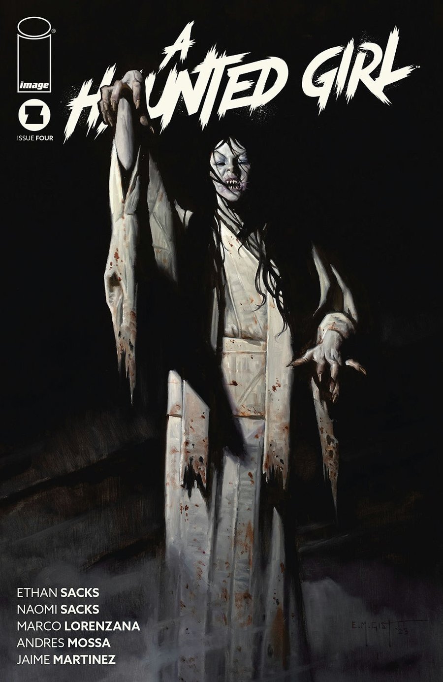 Cover of A Haunted Girl (2023) - #4