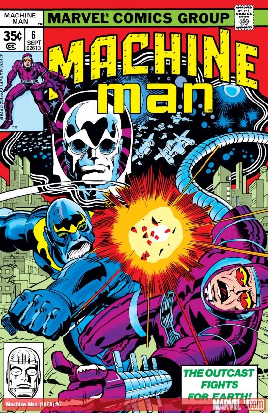 Cover of Machine Man (1978) - #6