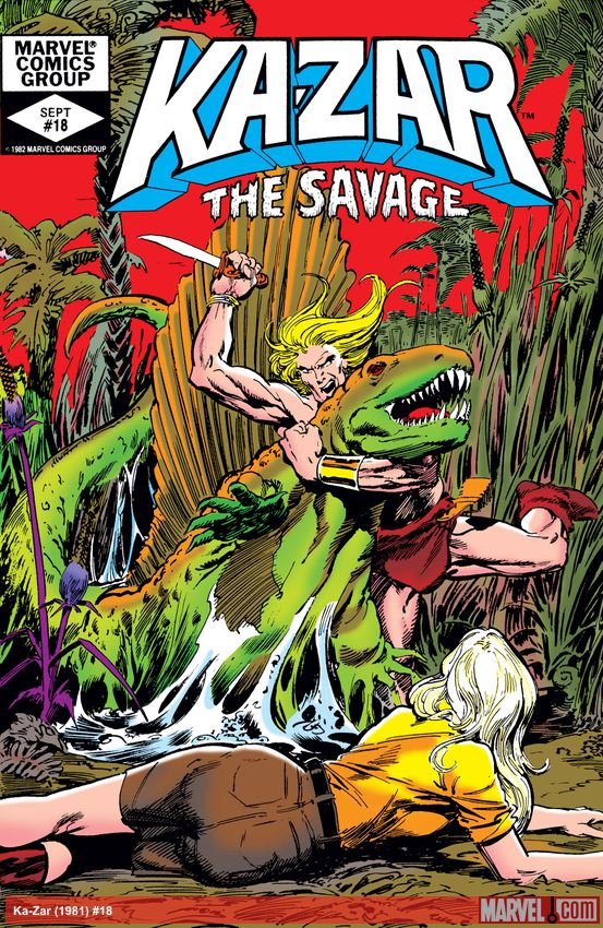 Cover of Ka-Zar The Savage (1981) - #18