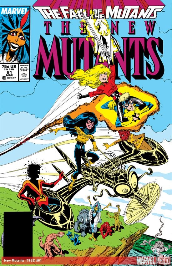 Cover of New Mutants (1983) - #61
