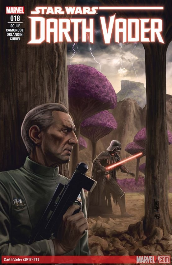Cover of Darth Vader (2017) - #18
