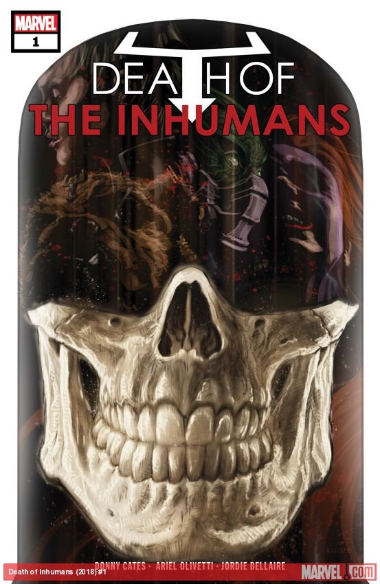 Cover of Death Of Inhumans (2018) - #1