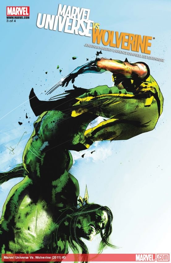 Cover of Marvel Universe Vs. Wolverine (2011) - #3
