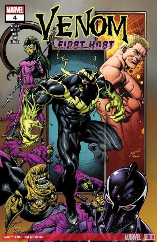 Cover of Venom: First Host (2018) - #4