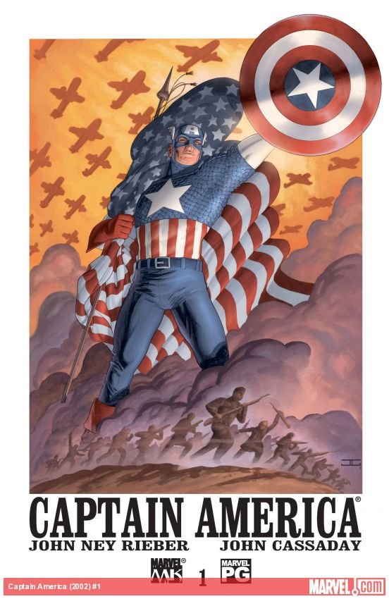 Cover of Captain America (2002) - #1