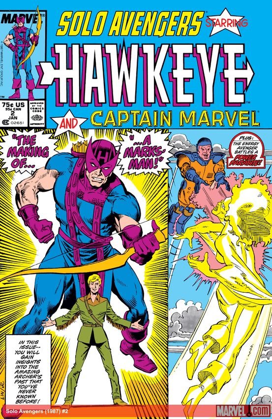 Cover of Solo Avengers (1987) - #2