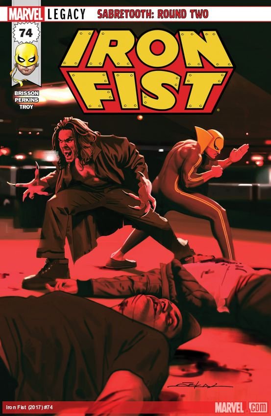 Cover of Iron Fist (2017) - #74