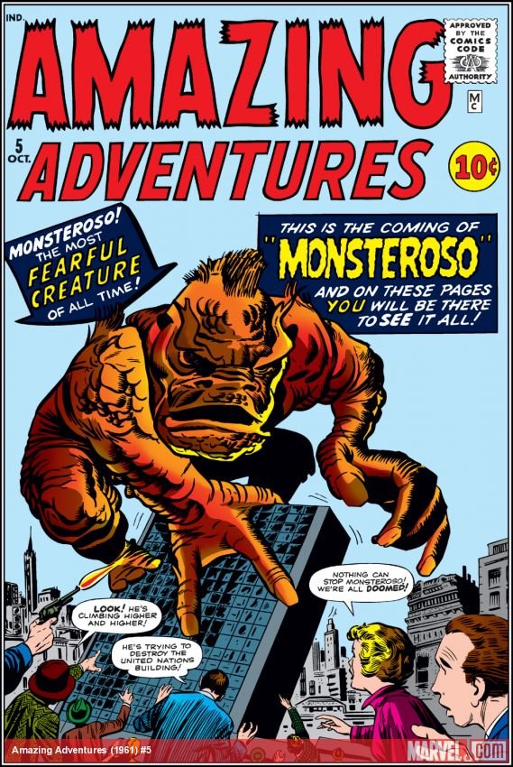 Cover of Amazing Adventures (1961) - #5