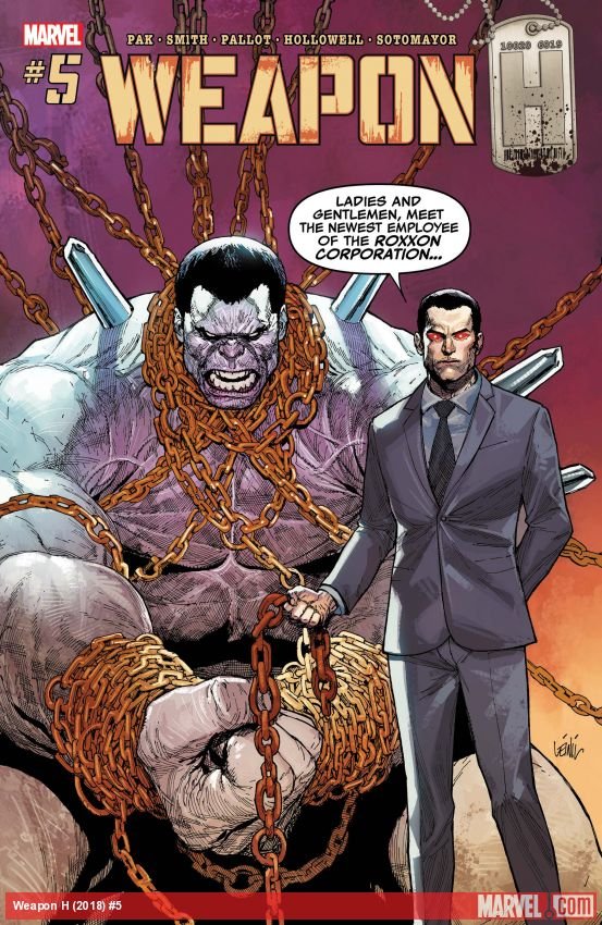 Cover of Weapon H (2018) - #5