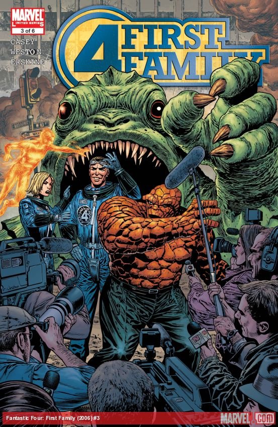 Cover of Fantastic Four: First Family (2006) - #3